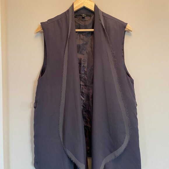 Guess Open Front Drape Vest - Picture 1 of 3